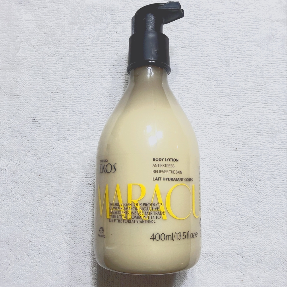 Natura EKOS MARACUJÁ SOOTHING BODY LOTION 400ml BRAND NEW/SEALED - Picture 5 of 7